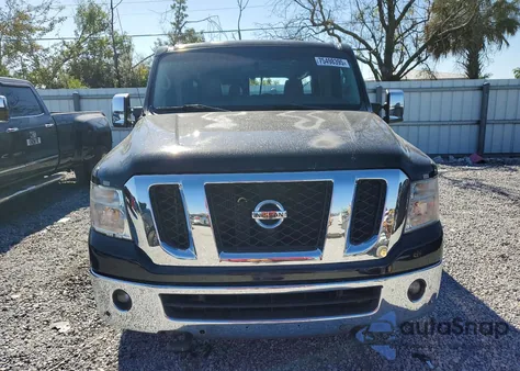 2018 Nissan Nv 3500 S z USA, uszkodzony, nr VIN 5BZAF0AA7JN850318